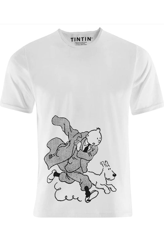 Tintin Trench T-Shirt Adult - Mu Shop