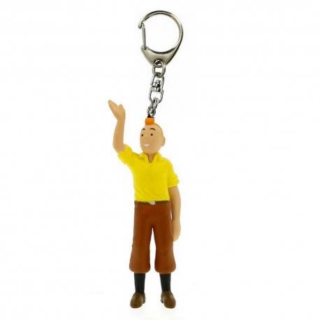 Tintin Welcomes Key Ring (Small) - Mu Shop
