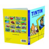 Tintin with Cars Postcard Pack 16 Cards - Mu Shop