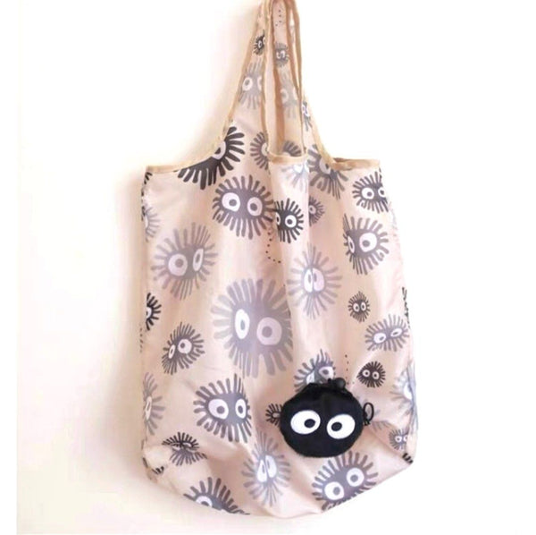 Totoro eco reusable bag - Makkurokurosuke - Mu Shop