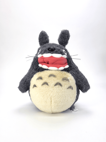 Totoro Grey Howling Plush 28cm (M) - Mu Shop