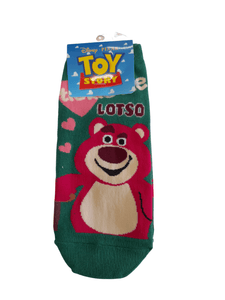 Toy Story Lotso from Disney Adult Ankle Socks - Green - Mu Shop