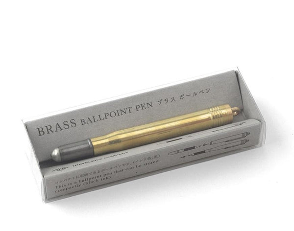 Traveler's Company Brass Ballpoint Pen - Mu Shop
