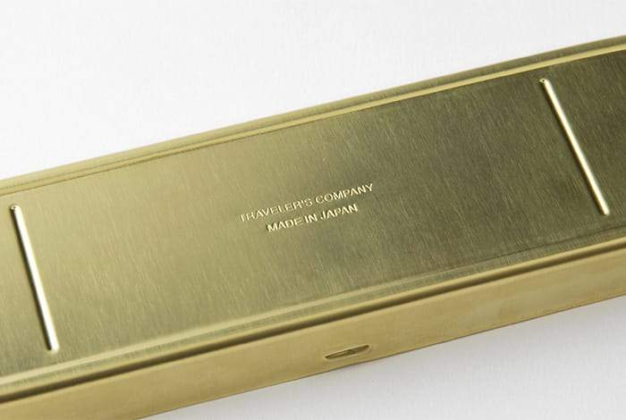 Traveler's Company Brass Pen Case - Mu Shop