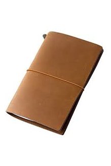 Traveler's Notebook - Camel, Regular Size, Starter kit - Mu Shop