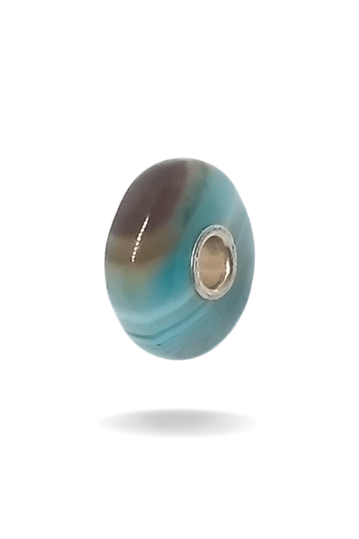 Turquoise Striped Agate A073 - Mu Shop