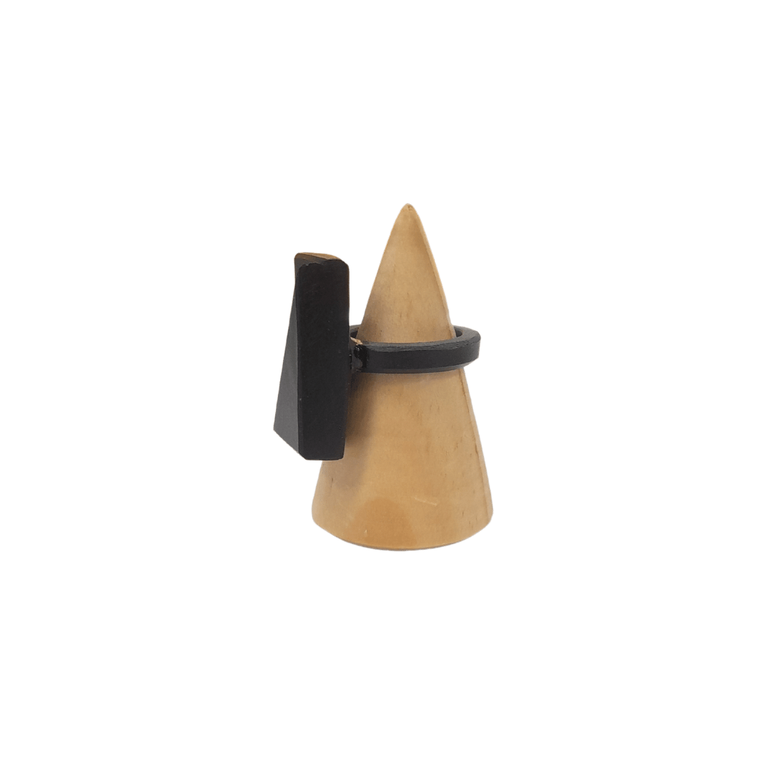 Two Triangle Resin Ring - Mu Shop