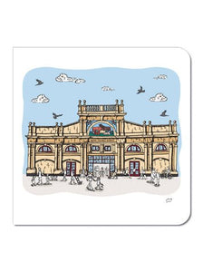 Victoria Markets Greeting Card - Mu Shop