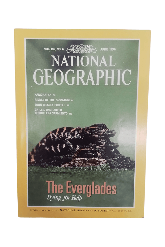 Vintage National Geographic April 1994 - Mu Shop