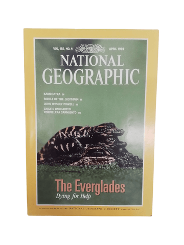 Vintage National Geographic April 1994 - Mu Shop