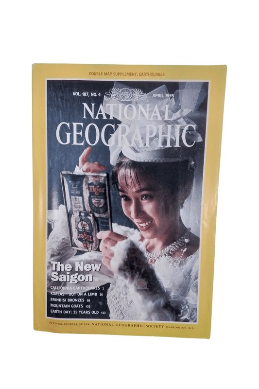 Vintage National Geographic April 1995 - Mu Shop