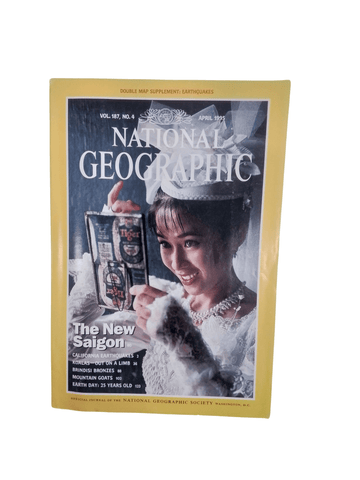 Vintage National Geographic April 1995 - Mu Shop