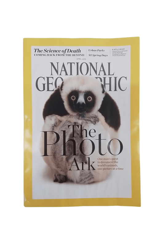Vintage National Geographic April 2016 - Mu Shop