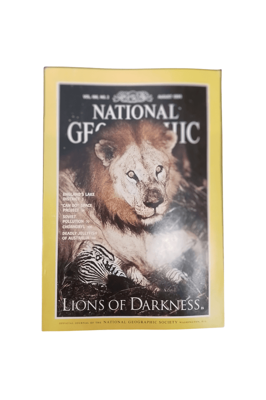 Vintage National Geographic August 1994 - Mu Shop