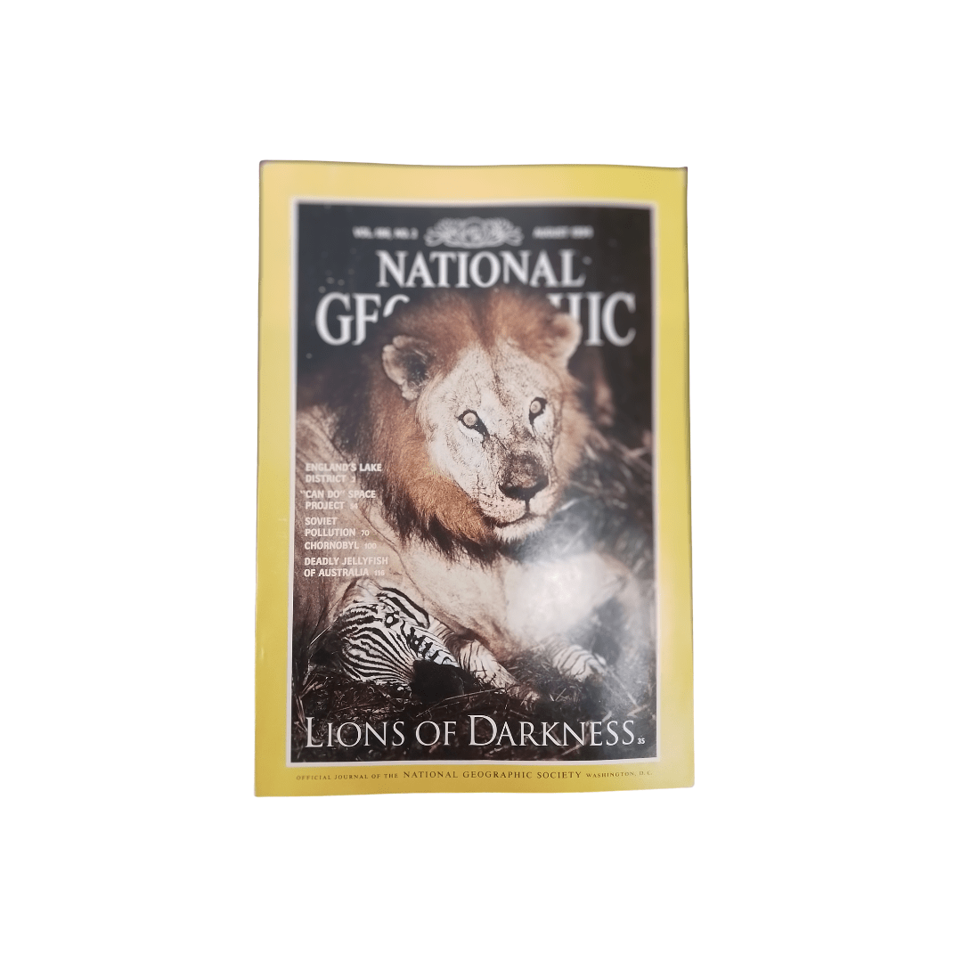 Vintage National Geographic August 1994 - Mu Shop