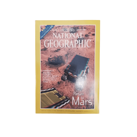 Vintage National Geographic August 1998 - Mu Shop