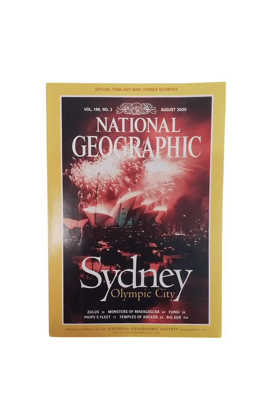 Vintage National Geographic August 2000 - Mu Shop