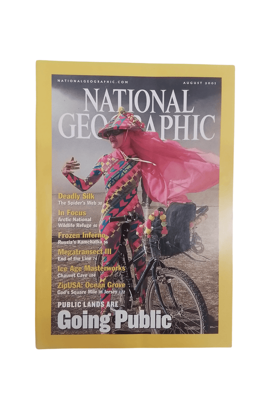Vintage National Geographic August 2001 - Mu Shop