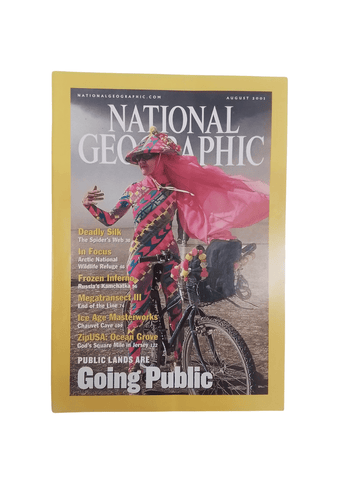 Vintage National Geographic August 2001 - Mu Shop