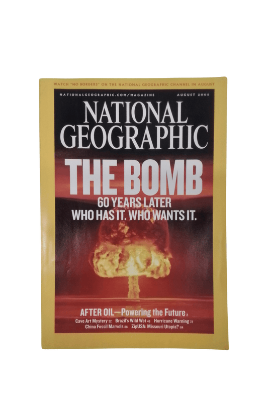 Vintage National Geographic August 2005 - Mu Shop