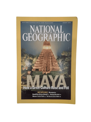 Vintage National Geographic August 2007 - Mu Shop