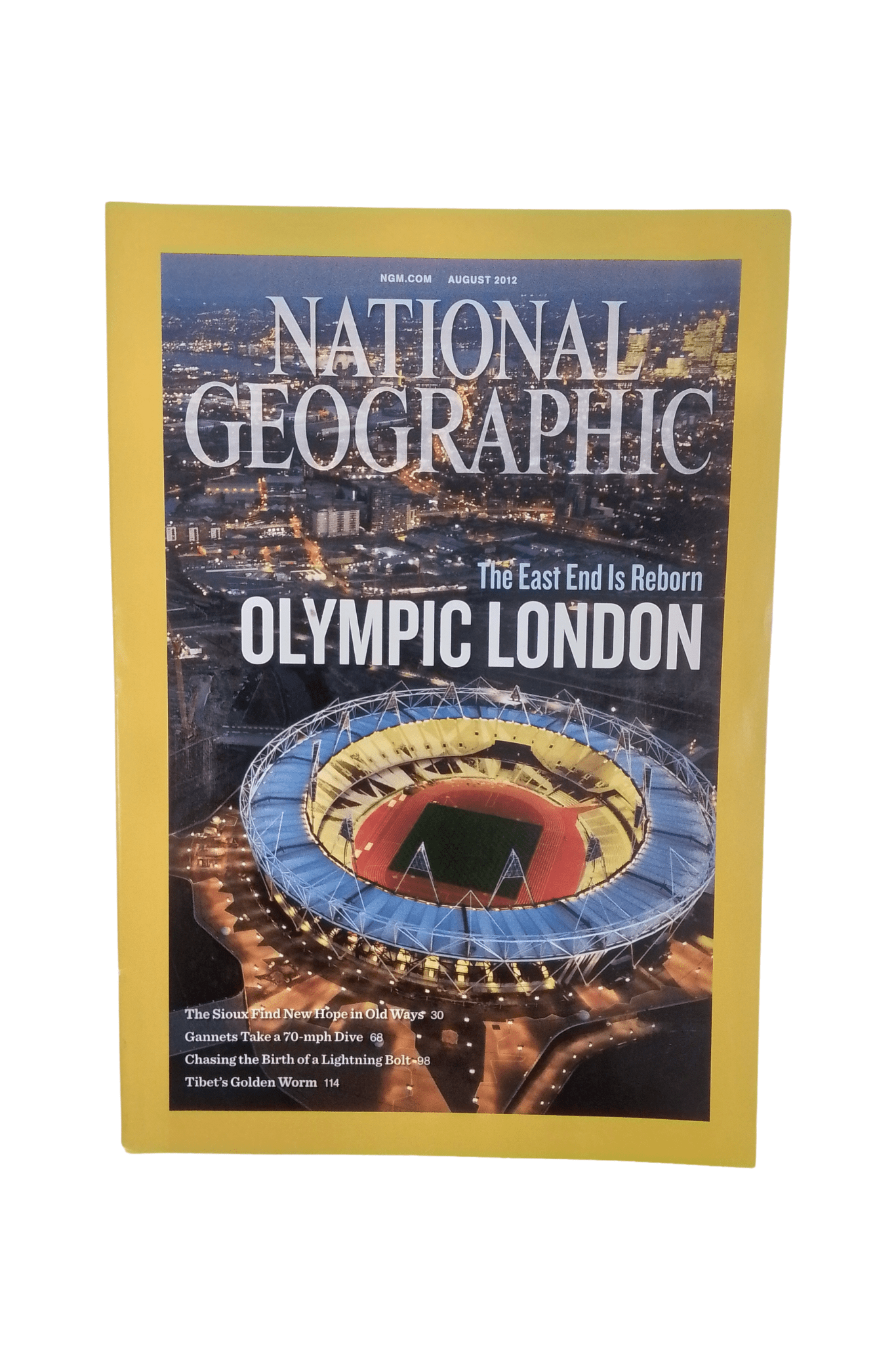 Vintage National Geographic August 2012 - Mu Shop