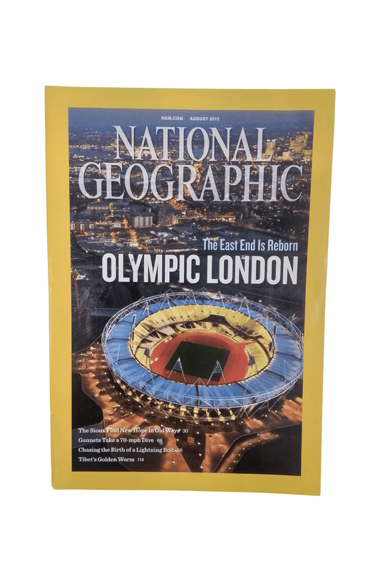 Vintage National Geographic August 2012 - Mu Shop