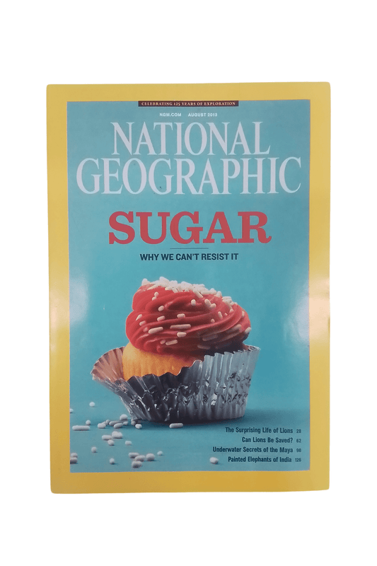Vintage National Geographic August 2013 - Mu Shop