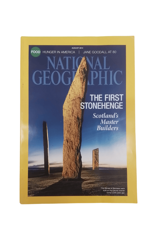 Vintage National Geographic August 2014 - Mu Shop