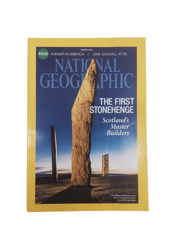 Vintage National Geographic August 2014 - Mu Shop