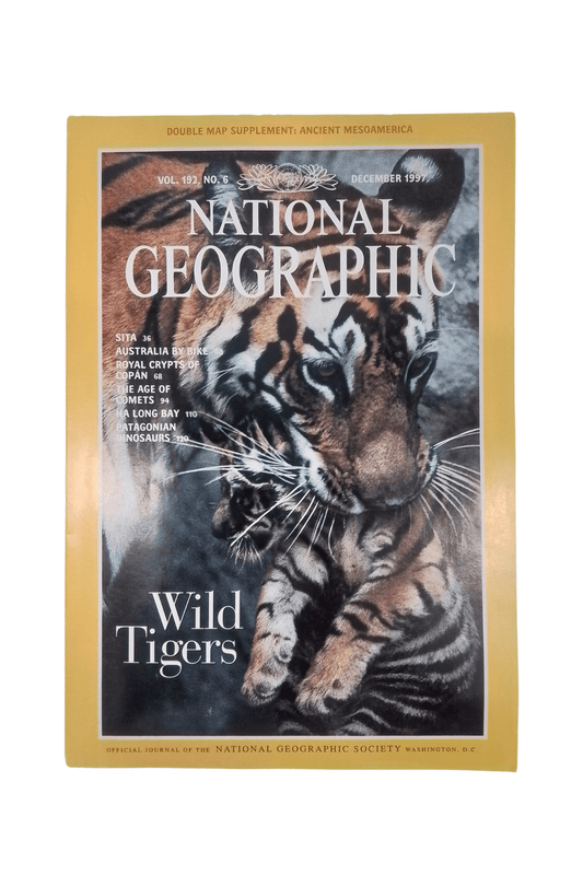Vintage National Geographic December 1997 - Mu Shop