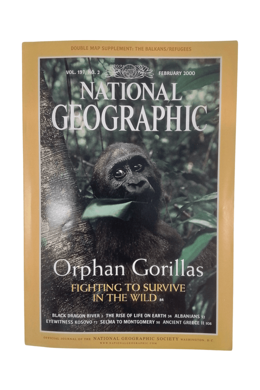 Vintage National Geographic February 2000 - Mu Shop