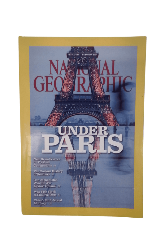 Vintage National Geographic February 2011 - Mu Shop