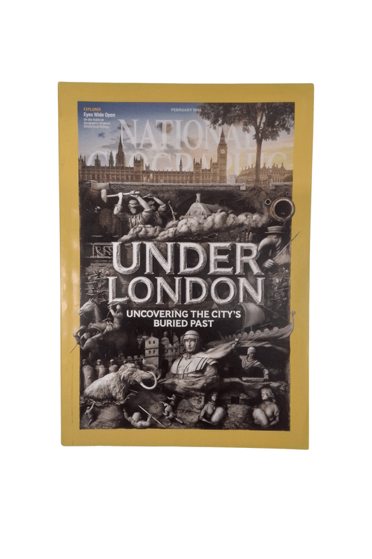 Vintage National Geographic February 2016 - Mu Shop