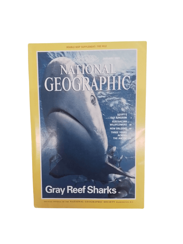 Vintage National Geographic January 1995 - Mu Shop
