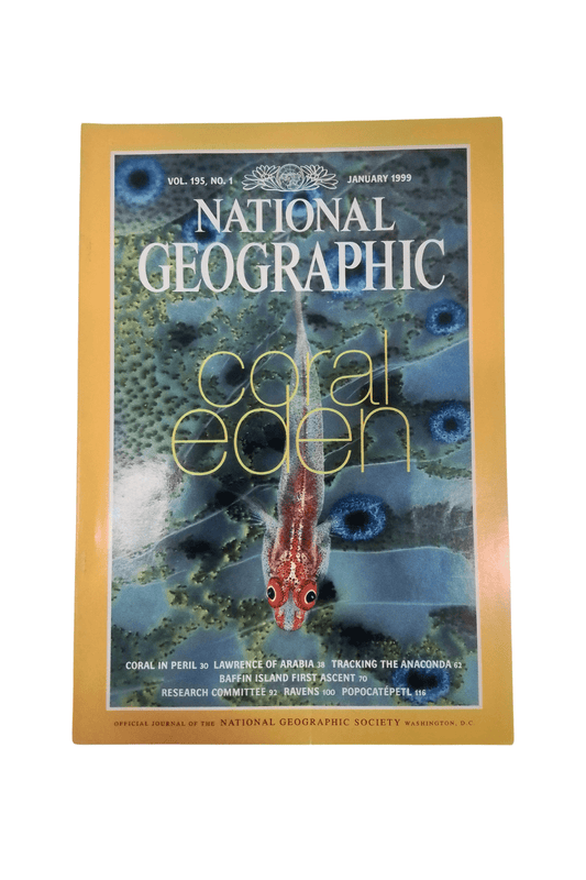 Vintage National Geographic January 1999 - Mu Shop