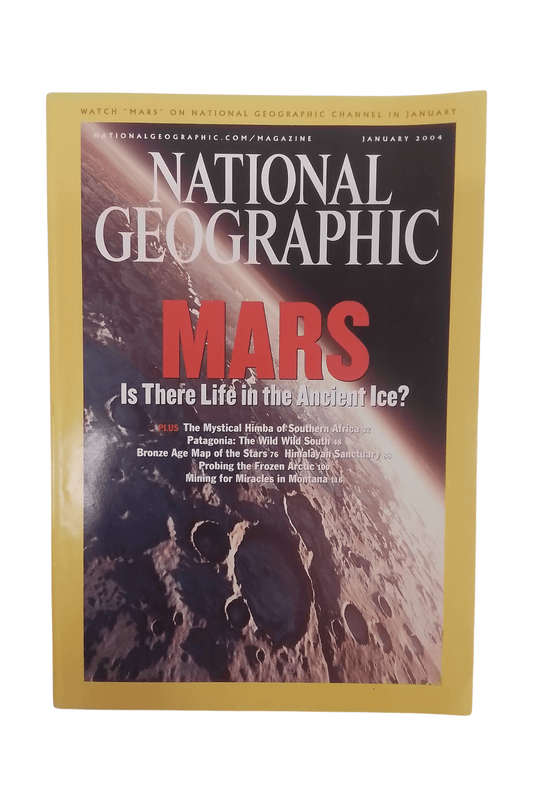 Vintage National Geographic January 2004 - Mu Shop