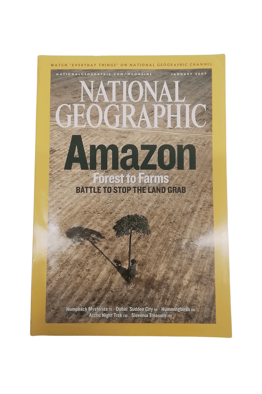 Vintage National Geographic January 2007 - Mu Shop