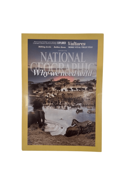 Vintage National Geographic January 2010 - Mu Shop