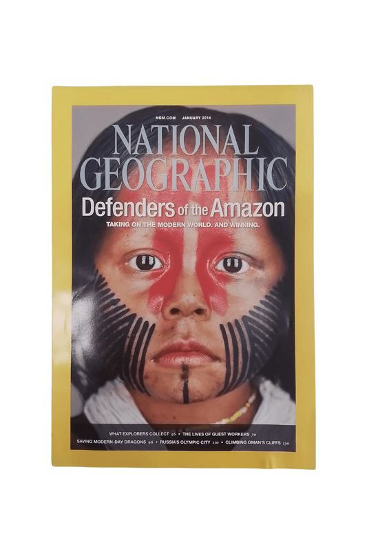 Vintage National Geographic January 2014 - Mu Shop