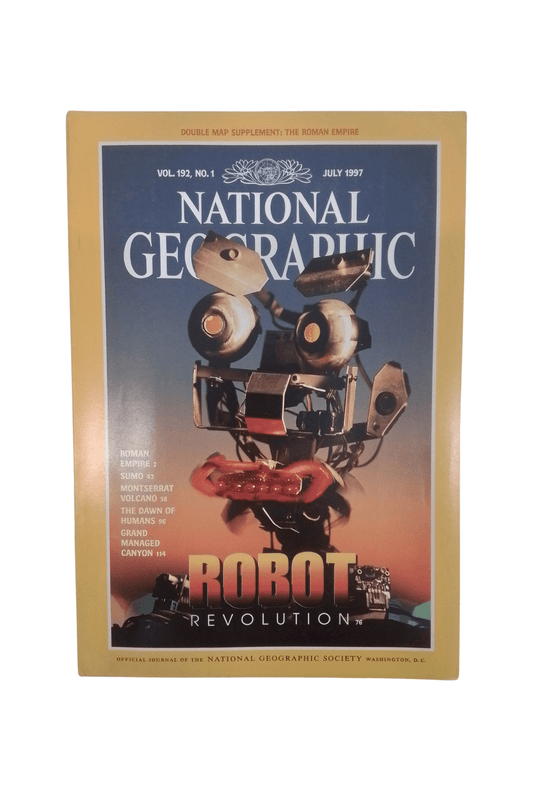 Vintage National Geographic July 1997 - Mu Shop