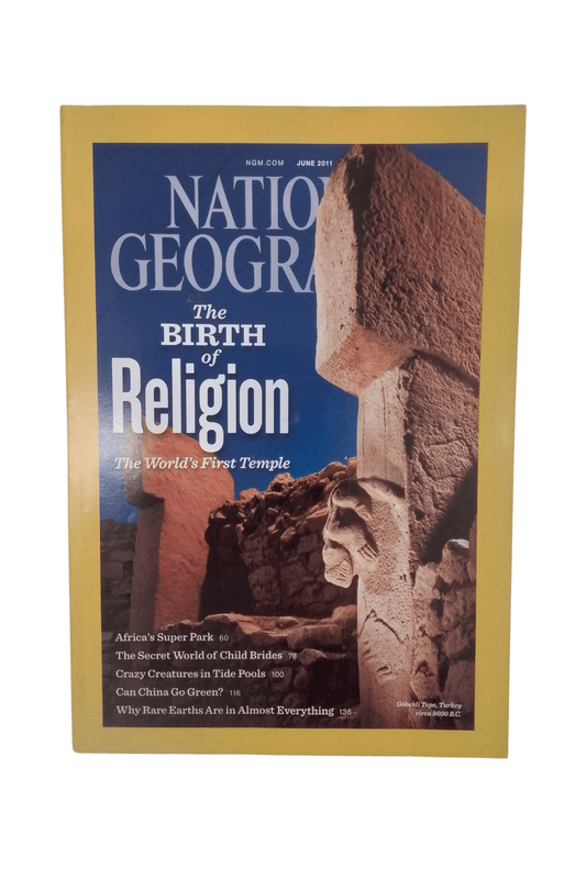 Vintage National Geographic June 2011 - Mu Shop