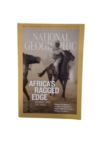 Vintage National Geographic Magazine April 2008 - Mu Shop