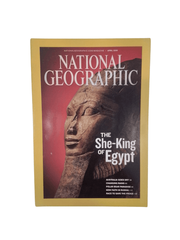 Vintage National Geographic Magazine April 2009 - Mu Shop