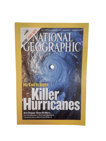 Vintage National Geographic Magazine August 2006 - Mu Shop