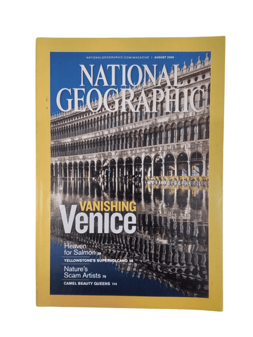 Vintage National Geographic Magazine August 2009 - Mu Shop