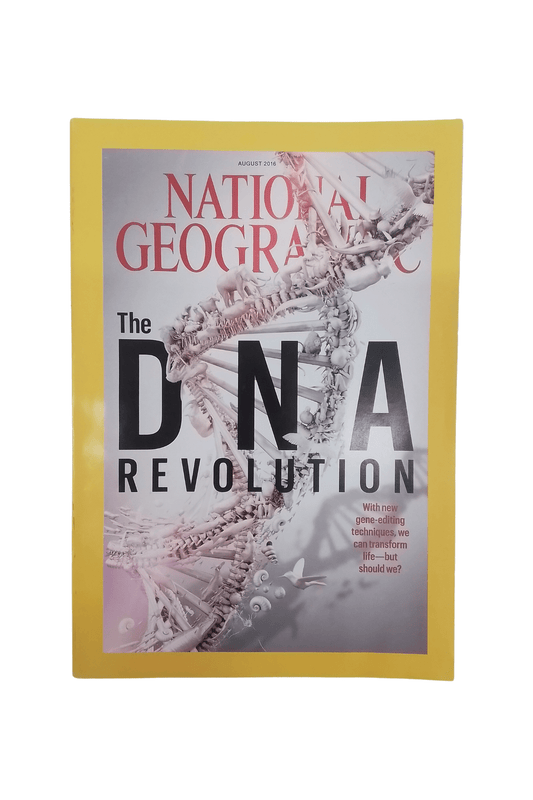 Vintage National Geographic Magazine August 2016 - Mu Shop