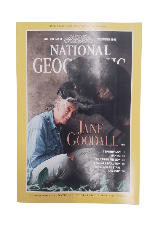 Vintage National Geographic Magazine December 1995 - Mu Shop