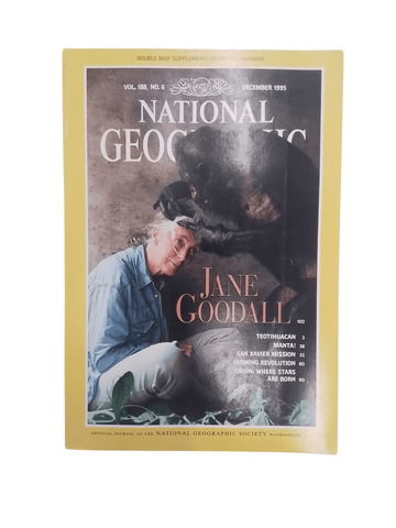 Vintage National Geographic Magazine December 1995 - Mu Shop