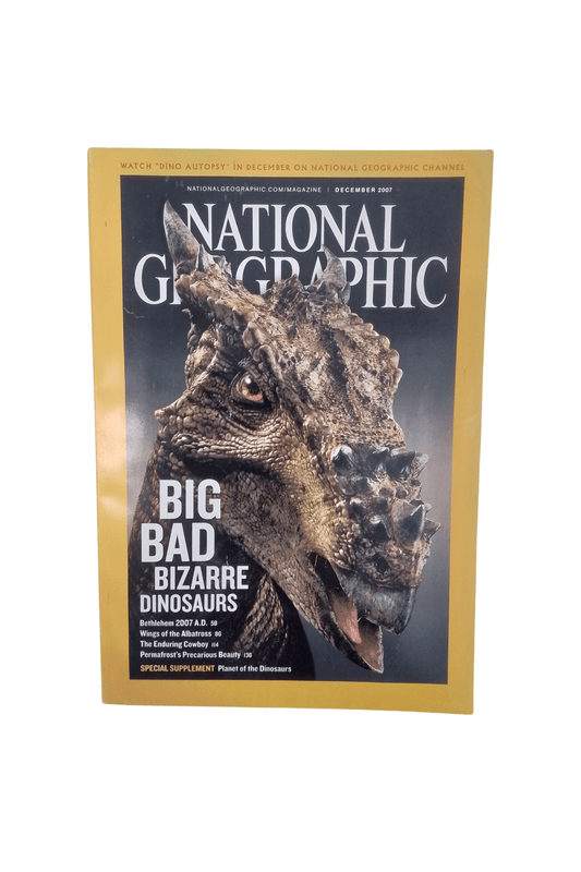 Vintage National Geographic Magazine December 2007 - Mu Shop